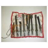 SUNEX AIR HAMMER CHISEL BITS
