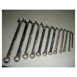 SNAP-ON COMBINATION WRENCH SET 5/16 TO 1IN