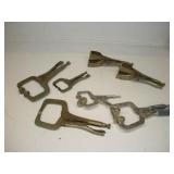 WELDING CLAMPS LARGEST 4 1/2IN