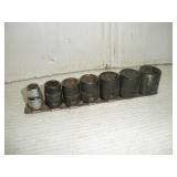SNAP-ON 3/8 DRIVE SAE IMPACT SOCKET SET