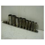 SNAP-ON 3/8 DRIVE SAE DEEPWELL SOCKET SET --