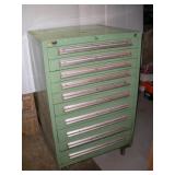STANLEY VIDMAR INDUSTRIAL 10 DRAWER ROLLING---