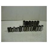SNAP-ON 3/8 DRIVE ASSORTED DEEPWELL SOCKETS
