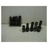 SNAP-ON 3/8 AND 1/2 IN DRIVE METRIC IMPACT SWIVEL-