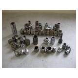 ASSORTED 1/2 IN DRIVE SOCKETS AND SPECIALTY