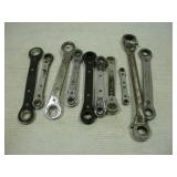 ASSORTED RATCHETING WRENCHES----