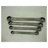 CRAFTSMAN SAE RATCHETING WRENCH SET 5/16 TO 3/4