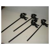 (4) 18IN BAR CLAMPS