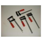 (4) BESSEY 8IN BAR CLAMPS