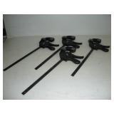 (4) 12IN BAR CLAMPS
