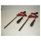 (2) 12IN BAR CLAMPS