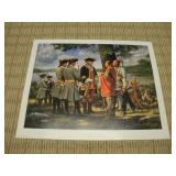 ROBERT GRIFFING PRINT 'COUNCIL WITH THE ALLIES' 19