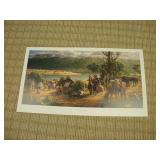 ROBERT GRIFFING PRINT 'HOST & KING BEAVER' 2001 --