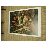 ROBERT GRIFFING PRINT 'I THINK WE HAVE COMPANY' --