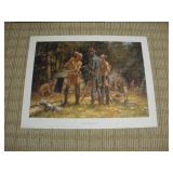 ROBERT GRIFFING PRINT 'PREPARING TO MEET THE --