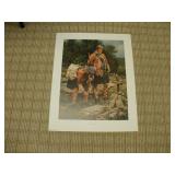ROBERT GRIFFING PRINT 'ONE OF THEIR OWN' 514/950--