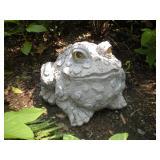 LARGE RESIN FROG 12X15X11