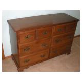 MOOSE HEAD MAPLE DOUBLE DRESSER 50X18X33