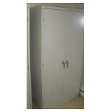 HON METAL CABINET HANDLE LOCKED IN OPEN POSITION