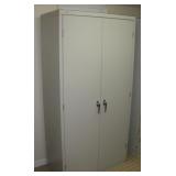HON METAL CABINET W/ KEY 36X18X72