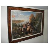 ROBERT GRIFFING PRINT ON CANVAS 1997 33X24