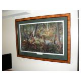 ROBERT GRIFFING 'ONE MILE TO BUSHY RUN' PRINT-