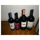 (4) UNOPENED BOTTLES OF WINE