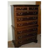 THOMASVILLE MAHOGANY CHEST OF DRAWERS 40X19X62