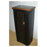 WOODEN STORAGE CABINET 16X10X36