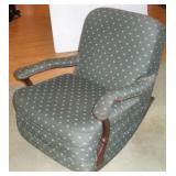 CUSHIONED ROCKING CHAIR