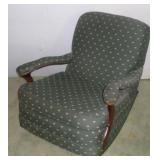 CUSHIONED ROCKING CHAIR