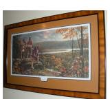 ROBERT GRIFFING 'UNCONQUERED' FRAMED PRINT --