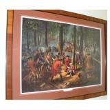 ROBERT GRIFFING 'WOUNDING OF GENERAL BRADDOCK' --