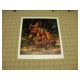 ROBERT GRIFFING PRINT 'FRIENDS UNDER FIRE' 97/125