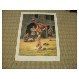 ROBERT GRIFFING PRINT 'WAR DANCE' 266/750 1997 --
