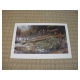 ROBERT GRIFFING PRINT 'THE PORTAGE' 787/1250 --
