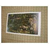 ROBERT GRIFFING PRINT 'MOVING AMONG THE GIANTS'