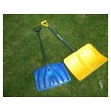 (2) SNOW SHOVELS