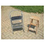 (2) STEP STOOLS