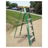 DAVIDSON 6FT FIBERGLASS STEP LADDER