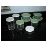 MARTHA STEWART GLASS FOOD STORAGE CONTAINERS --