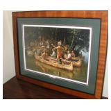 ROBERT GRIFFING 'FRAGILE TRUST' FRAMED PRINT --