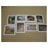(8) 11X14 ROBERT GRIFFING PRINTS