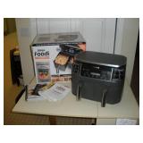 NEW NINJA FOODI 2 BASKET AIR FRYER