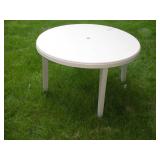 PLASTIC PATIO TABLE 46X29