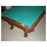 BRUNSWICK CONTENTER SLATE POOL TABLE 4 X 8 FT