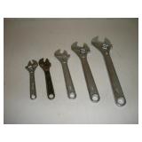 ADJUSTABLE WRENCHES 6, 8, 10,12IN