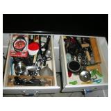KITCHEN UNTENSILS & GADGETS CONTENTS OF DRAWER