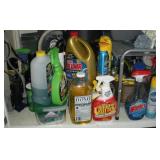 CLEANING PRODUCTS CONTENTS OF CABINET