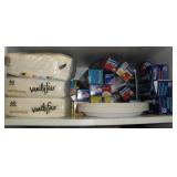 PAPER PRODUCTS, PLASTIC WRAP & ALUM. FOIL --